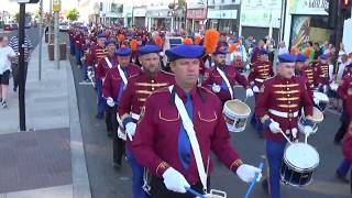 2018 Edenderry Bonfire amp the Portadown True Blues [upl. by Norrab]