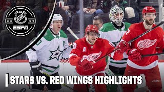 Dallas Stars vs Detroit Red Wings  Full Game Highlights  NHL on ESPN [upl. by Eenattirb]