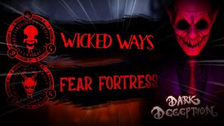 Dark Deception Chapter 5 Fear Fortress Wicked Ways amp Secret Final Level Updates QnA Recap Part 3 [upl. by Ajak231]