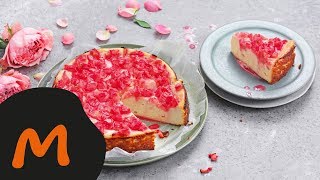 Gâteau à la ricotta avec rhubarbe – Recette Migusto [upl. by Nnairet]