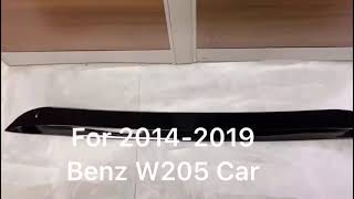 Car Accessory for Benz CClass W205 Roof Wing Spoiler 20142019 Car Spoiler Body Kits [upl. by Minier]