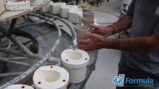 SaintGobain Formula Ceramic Tableware Manufacture – Slip Casting and Jiggering [upl. by Carolyn438]