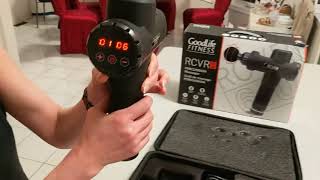 Goodlife RCVR 60 Percussion Massager video review by Allen [upl. by Adnyleb]