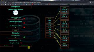 Extendible Hashing Simulation [upl. by Nesyrb982]