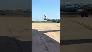 Bangkok Airway A320232 automobile airplane aeroplane landing aircraft [upl. by Avir770]