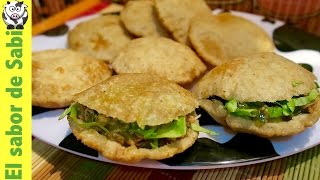 GORDITAS FRITAS INFLADAS FÁCILES DE HACEREl sabor de sabi [upl. by Valenza]