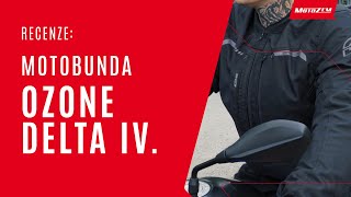 RECENZE  Bunda na motorku OZONE DELTA IV  MotoZem [upl. by Dnomsed]