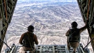 C130J Super Hercules • Airdrop Over Afghanistan [upl. by Ralfston]