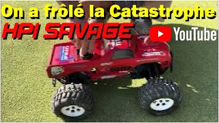 🔥HPI SAVAGE NITRO ON A FROLE LA CATASTROPHE … PACK RX ARRACHE [upl. by Goldia]