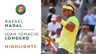 Rafael Nadal vs Juan Ignacio Londero  Round 4 Highlights  RolandGarros 2019 [upl. by Ecneret]