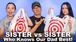 Who Knows Our Dad Best Target Challenge  Merrell Twins [upl. by Anayek]