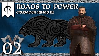 Lets Play Crusader Kings 3 III Roads to Power  CK3 Landless Gameplay Ep 2 Burning the Holy Tree [upl. by Englis]