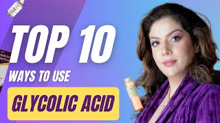 10 Creative Uses For Glycolic Acid In Skincare  Maximize Your Routine [upl. by Uela]