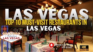 Top 10 Best 247 Restaurants in Las Vegas You Cant Miss in 2024 Top 10 Places [upl. by Atnauq610]