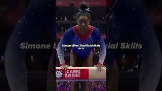 Do you think she could ever land this🤔 gymnastics beam simonebiles [upl. by Burris613]