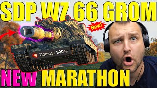 First Impressions New SDP wz 66 Grom Marathon in WoT [upl. by Lennej144]