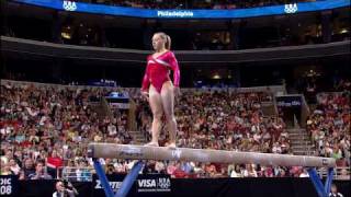 Samantha Peszek  Balance Beam  2008 Olympic Trials  Day 1 [upl. by Secilu163]