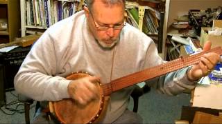 Rocky Road to Dublin Clawhammer banjo by Barry Sholder [upl. by Shaffer245]