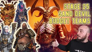 Sand Devil 25 Budget Teams  Raid Shadow Legends [upl. by Gilford]