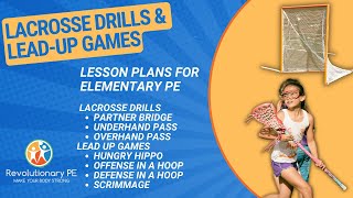 Lacrosse Drills amp Lead up Games [upl. by Kohsa]