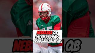 Dylan Raiola Nebraska Football Spring Game Highlights 🔥 [upl. by Ricardama289]