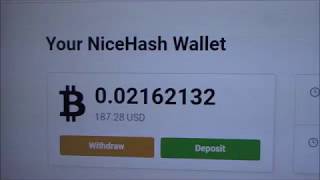 Cheap Mining Operation on NiceHash Day 18 Update bitcoin [upl. by Christiano]