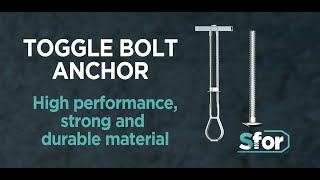 TOGGLE BOLT ANCHOR [upl. by Clarie890]