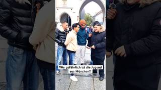 Wie gefährlich ist die Jugend aus München talahon interview straßenumfrage jugend goviral [upl. by Eilojne933]