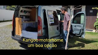 KANGOO MOTORHOME  cantor viajante que começou de bicicleta [upl. by Nimsay]