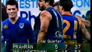 Williamstown Vs Prahran 1992 Preliminary Final At North Port Oval Last Qtr Brian Taylor Goal [upl. by Sudnac]