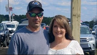 Wife of Man Killed at Donald Trump Rally Returns to Site [upl. by Garin]