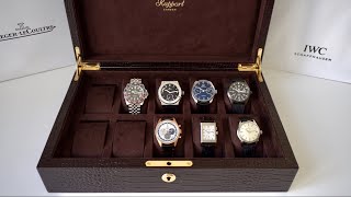 My Watch Collection Sept 2020 in a Rapport London Watch Box  Rolex IWC Zenith Seiko and more [upl. by Noleta]