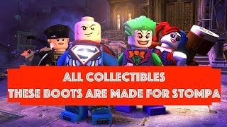 Lego DC Super Villains These Boots are made for Stompa Free Play 100 all Minikits and Collectibles [upl. by Koa]