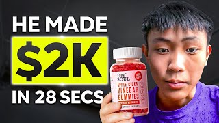 He made £2k with TikTok Shop Affiliate with 1 video  here’s how [upl. by Thanos]