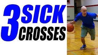 3 SICK Crossover Moves How To Best Basketball Moves  NBA Ankle Breakers [upl. by Nithsa]