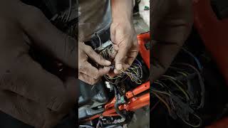 KTM 250 BS6 PROBLEM WIRING CIRCUIT mechanic [upl. by Ajile]