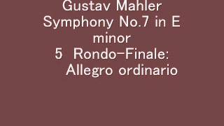 Mahler Symphony No7 5th movwmv [upl. by Hajar36]