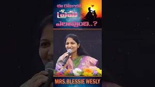 Sis Blessie Wesly short message JohnWeslyMinistries viralvideo ytshorts christianmessages [upl. by Noevad]