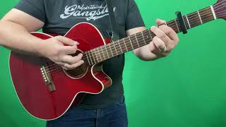 There She Goes Sixpence None the Richer Guitar Tutorial [upl. by Nadaha]