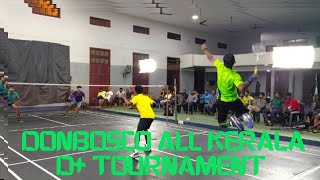 AKHIL amp SUDHIN Vs RUSHAL amp GOKUL  ERNAKULAM DONBOSCO ALL KERALA D BADMINTON TOURNAMENT [upl. by Leind]