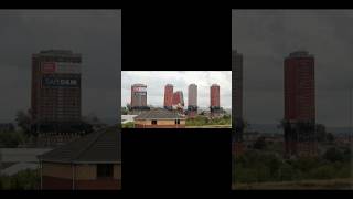 Red Road Flats uk 2015 building demolition glasgow [upl. by Levitus]