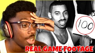 How Wilt Chamberlain ACTUALLY Scored 100 Points Full Game Highlights [upl. by Aneeuq]