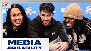 OKC Thunder Full Media Availability  Post Game vs Charlotte Hornets  February 2 2024 [upl. by Martainn424]