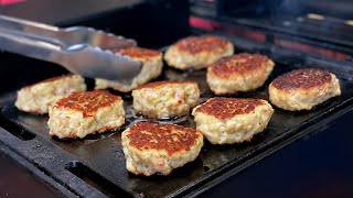 Grillopskrift  Fiskefrikadeller [upl. by Carmel]