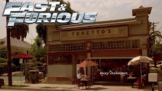 Torettos Cafe The Fast and The Furious Ambience [upl. by Emyle]