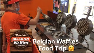 Famous Belgian Waffles at SM Manila [upl. by Ala517]