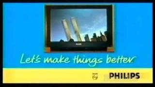 World Trade Center Planes  1995 Philips Home Cinema Ad [upl. by Twedy128]