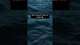 The deepest point of Lake St Clair lies in the navigation channel [upl. by Lyssa]