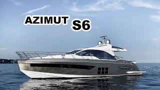 Azimut S6  Fort Lauderdale Boat Show  Boat Shopping [upl. by Erlin]