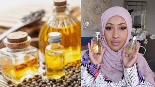 CASTER OIL BENEFITS  FAAIIDADA SALIIDA CASTOR OIL  Asiyas tv show somali somaliyoutube [upl. by Jump]